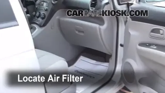 2007 Kia Rondo LX 2.7L V6 Filtro de aire (interior) Cambio
